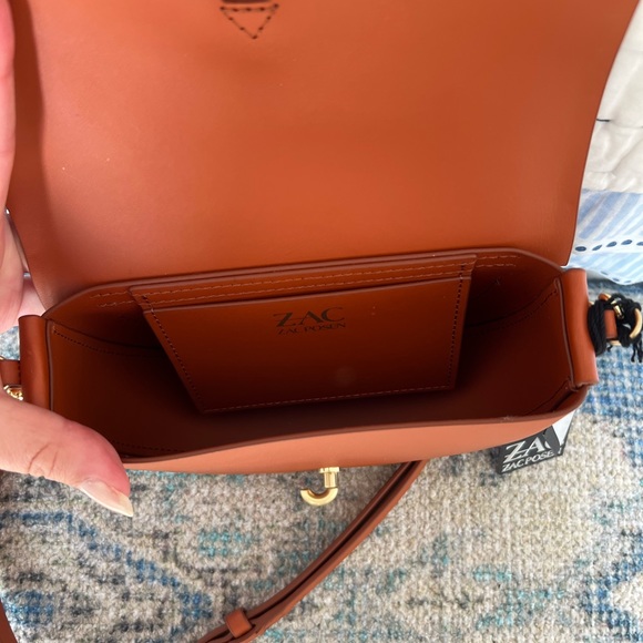 Zac Posen Belay Crossbody Saddle Bag - Picture 4 of 7